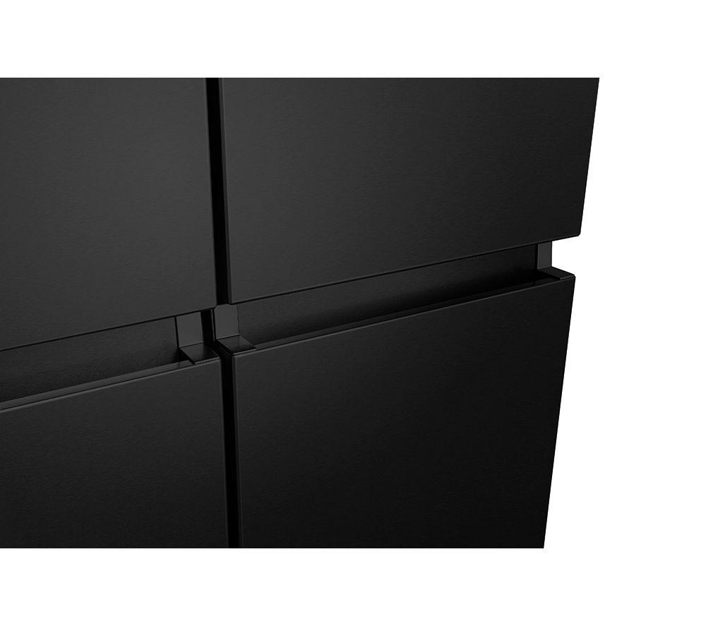 HISENSE PureFlat RQ758N4SWFE Smart Fridge Freezer - Black Stainless Steel image number 13 of 15