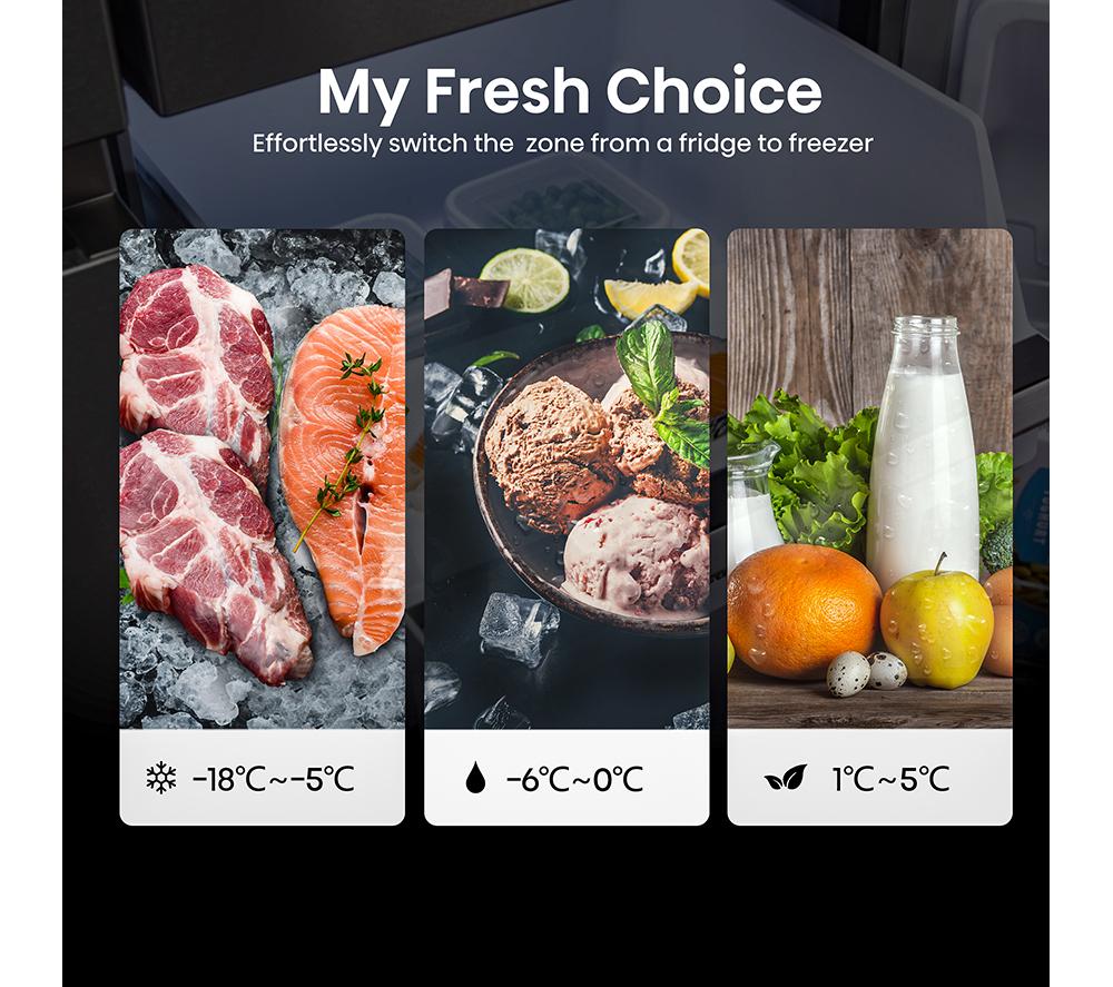 HISENSE PureFlat RQ758N4SWSE Smart Fridge Freezer - Stainless Steel image number 2 of 16