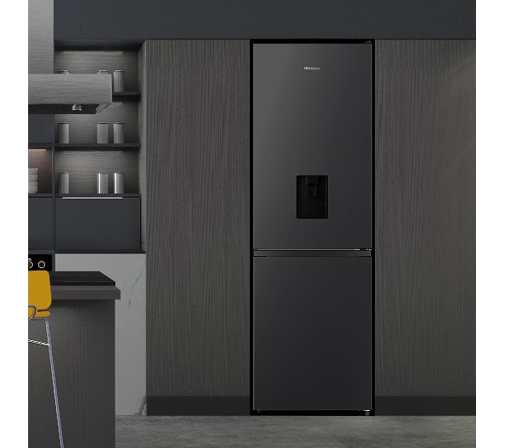 HISENSE RB390N4WBE 60/40 Fridge Freezer - Black image number 2 of 14