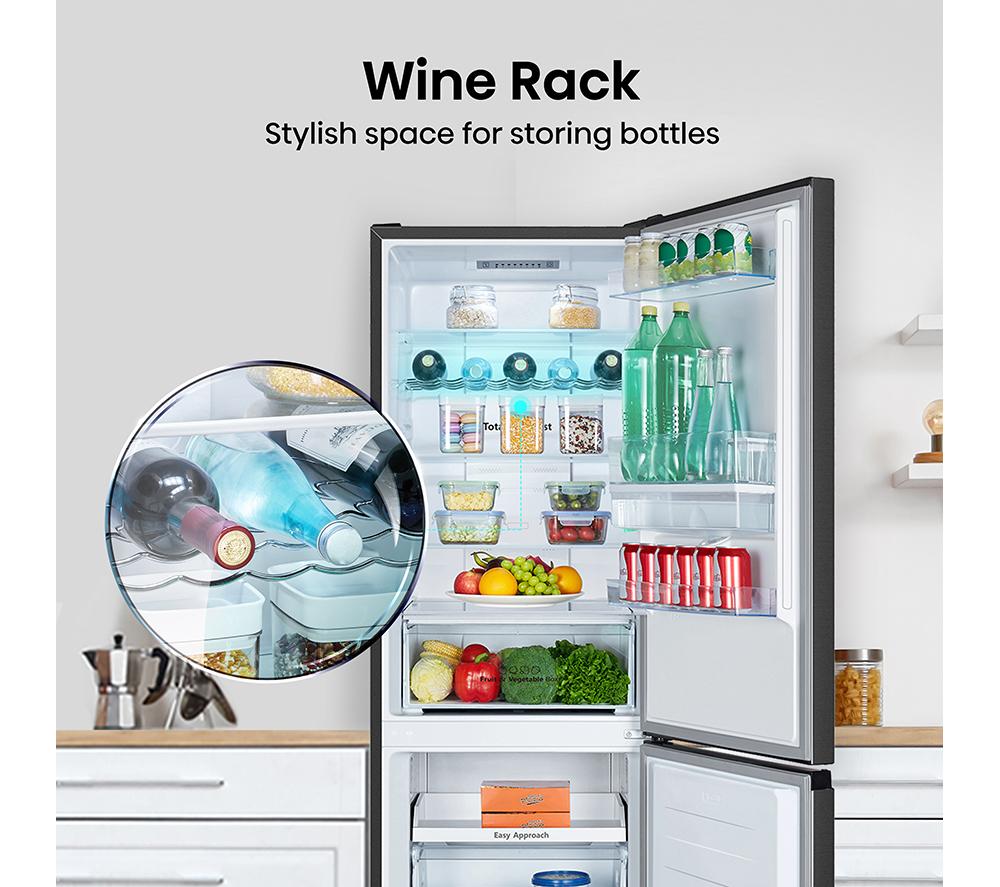 HISENSE RB390N4WBE 60/40 Fridge Freezer - Black image number 7 of 14