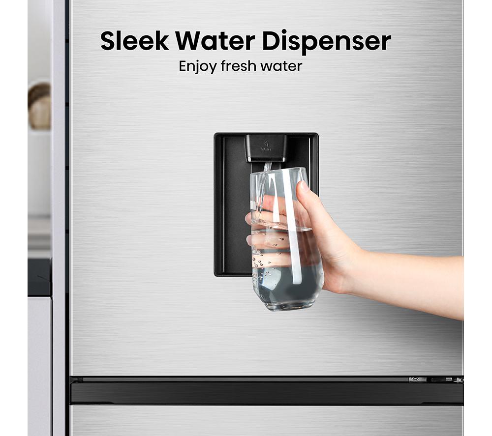 HISENSE RB390N4WCE 60/40 Fridge Freezer - Stainless Steel image number 5 of 16