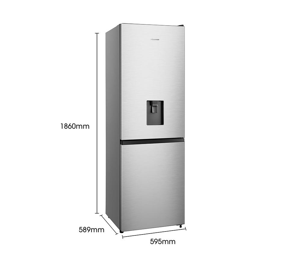 HISENSE RB390N4WCE 60/40 Fridge Freezer - Stainless Steel image number 9 of 16
