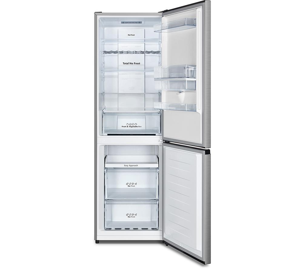 HISENSE RB390N4WCE 60/40 Fridge Freezer - Stainless Steel image number 10 of 16