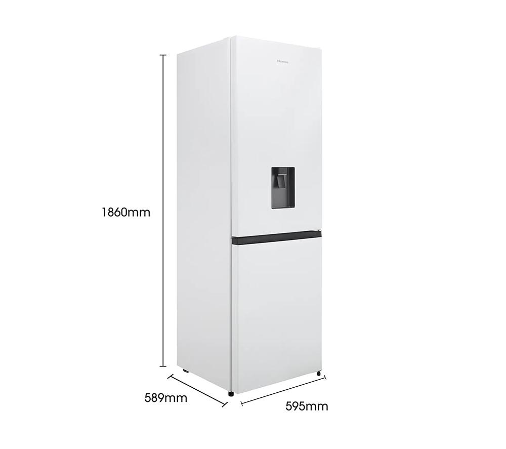HISENSE RB390N4WWE 60/40 Fridge Freezer - White image number 9 of 16
