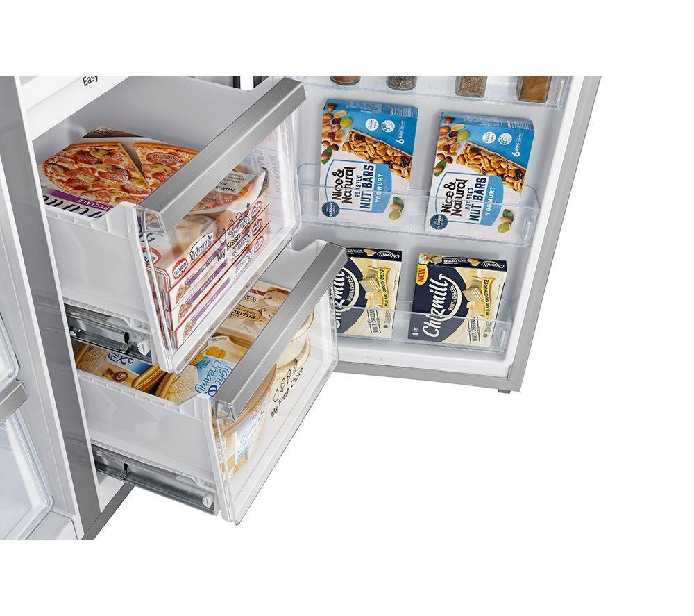 HISENSE PureFlat RQ758N4SWFE Smart Fridge Freezer - Black Stainless Steel image number 9 of 10