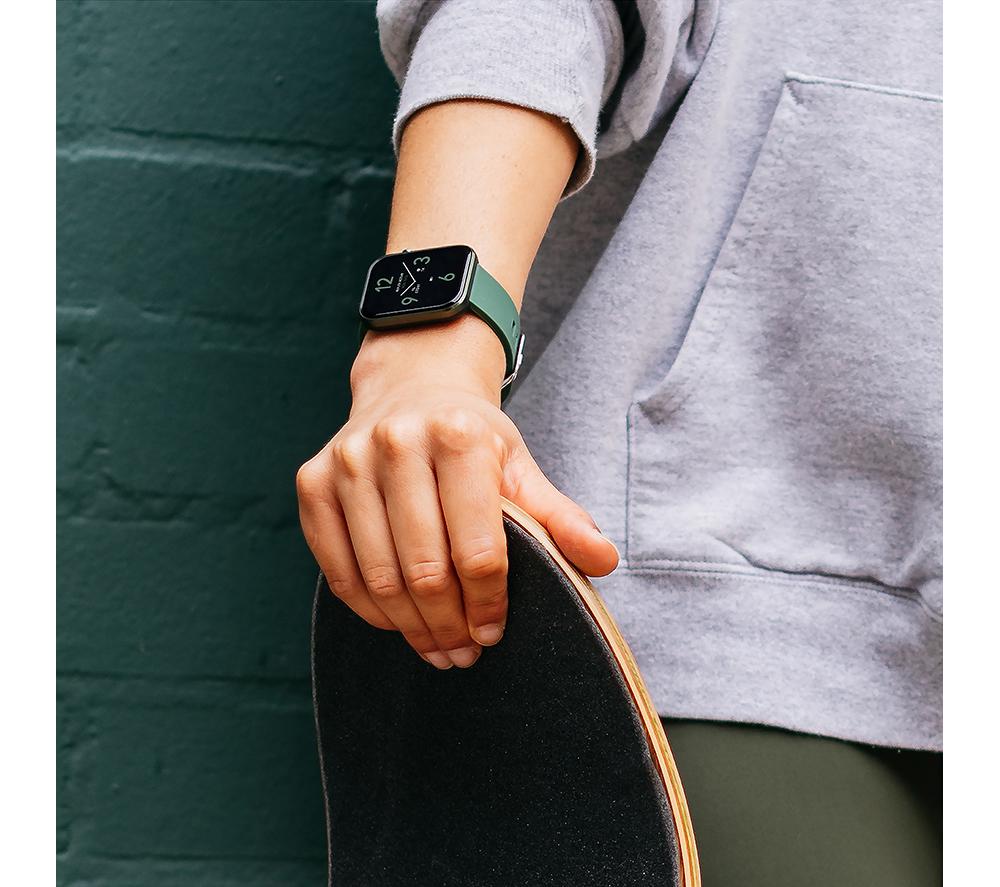 REFLEX ACTIVE Series 12 Smart Watch - Green, Silicone Strap image number 2 of 7