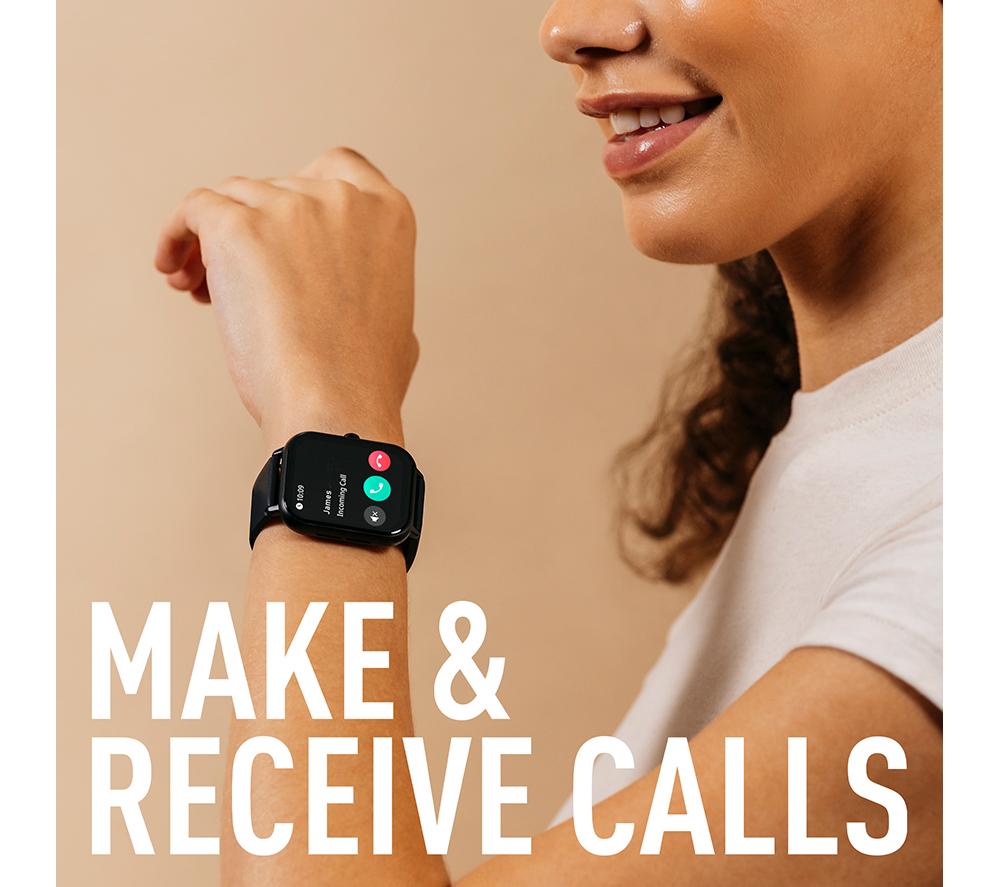 Buy REFLEX ACTIVE Series 23 Smart Watch Black, Silicone Strap