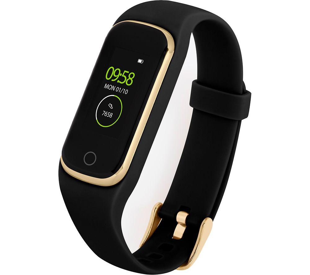 REFLEX ACTIVE Series 8 Fitness Tracker - Black & Gold, Silicone Strap image number 2 of 7