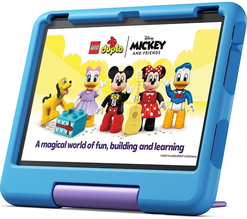 AMAZON Fire HD10 Kids 10.1 (ages 3-7) Tablet (2023)  32 GB, Blue, Blue
