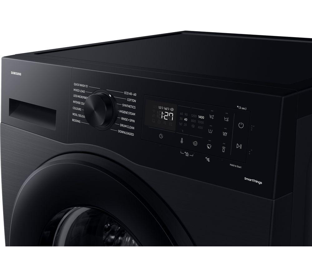 Currys black washing machine sales