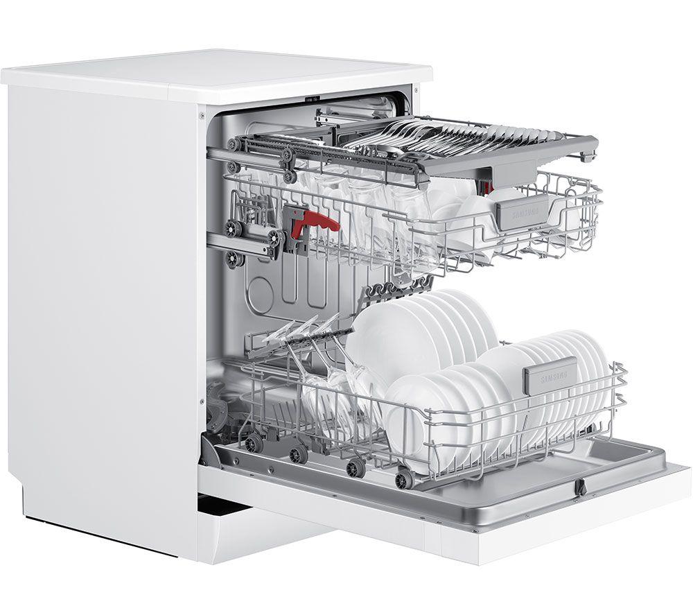 SAMSUNG Series 7 DW60CG550FWQEU Full Size Dishwasher - White image number 4 of 10