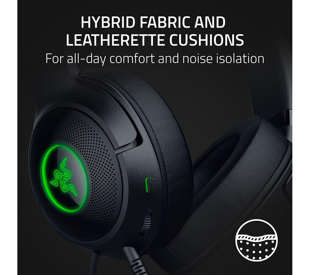 RAZER Kraken Kitty V2 Gaming Headset - Black image number 7 of 9