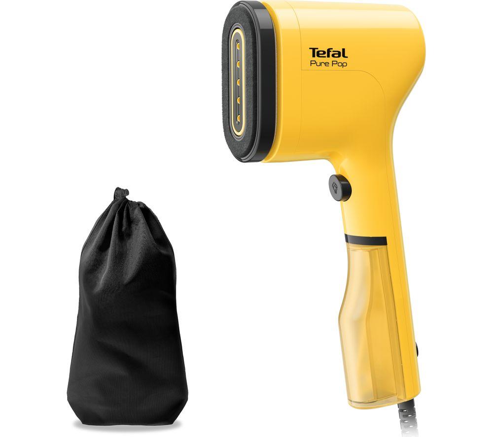 TEFAL Pure POP DT2022G0 Travel Clothes Steamer - Yellow