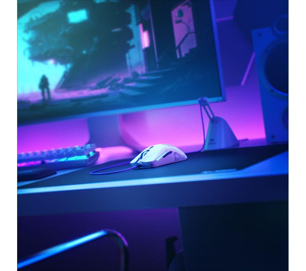 GLORIOUS Model O RGB Optical Gaming Mouse - Matte White image number 3 of 7