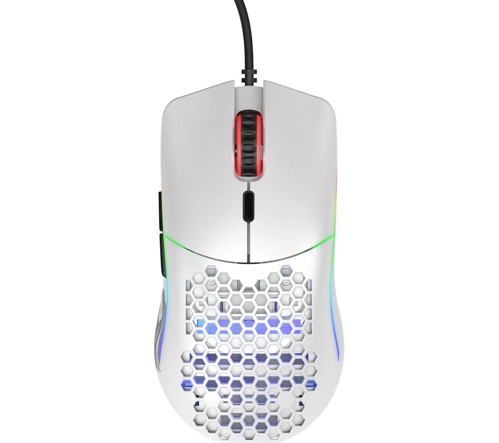 Buy GLORIOUS Model O RGB Optical Gaming Mouse - Matte White | Currys