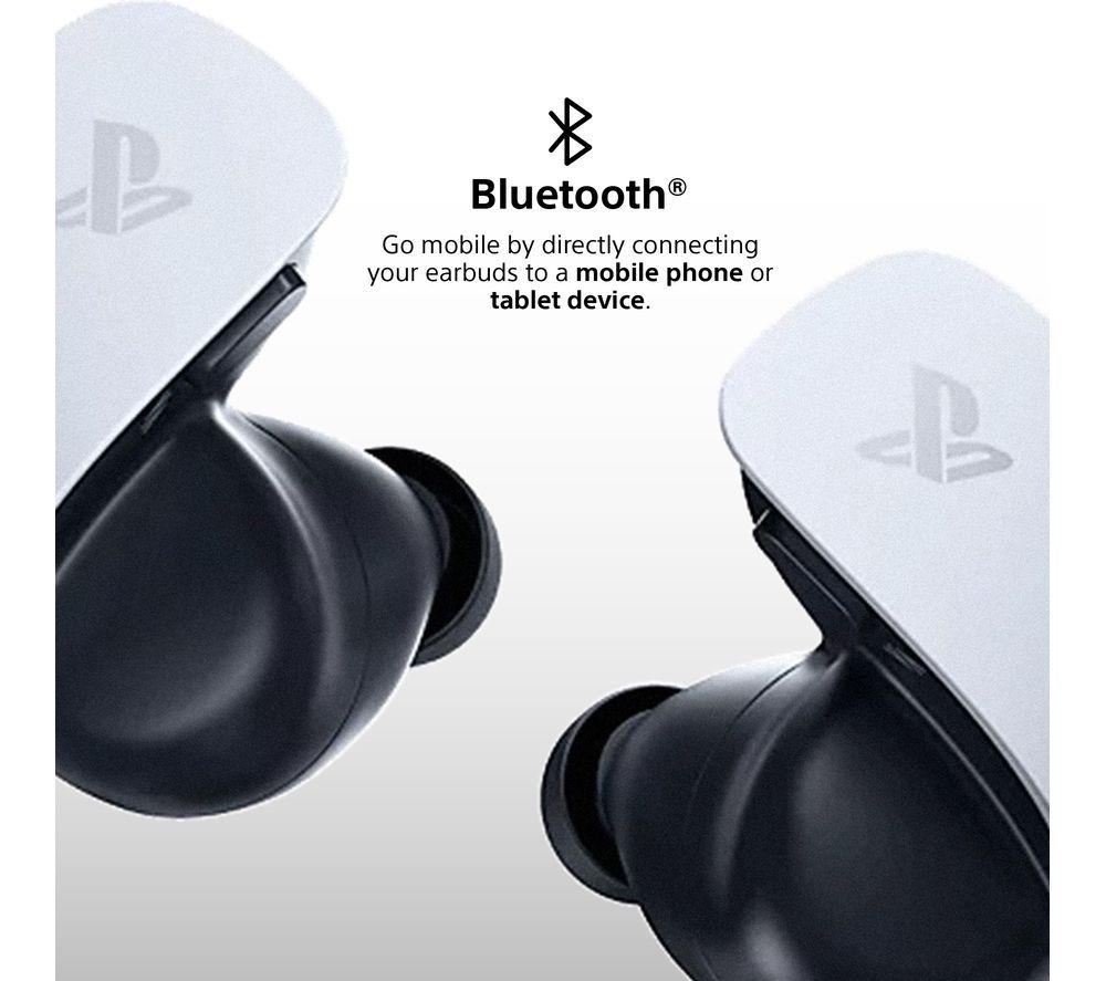 SONY PULSE Explore PS5 Wireless Gaming Earbuds - White image number 9 of 9