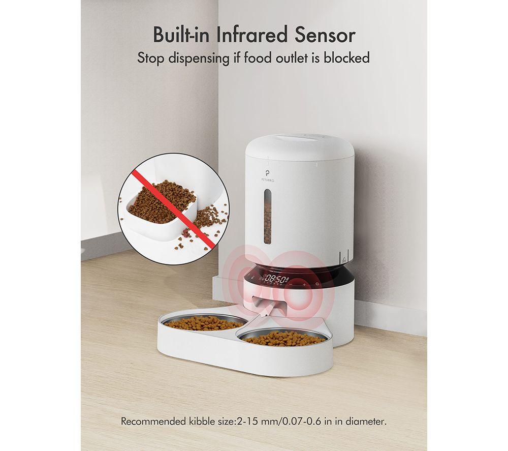 PETLIBRO Granary Automatic Dual Pet Food Feeder - 5 Litre, White image number 8 of 13