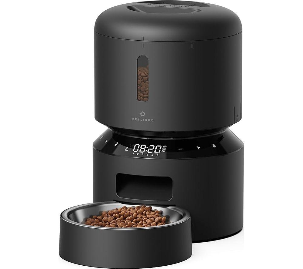 PETLIBRO Granary PL-AF005-91B Automatic Pet Food Feeder - 3 Litre, Black, Black