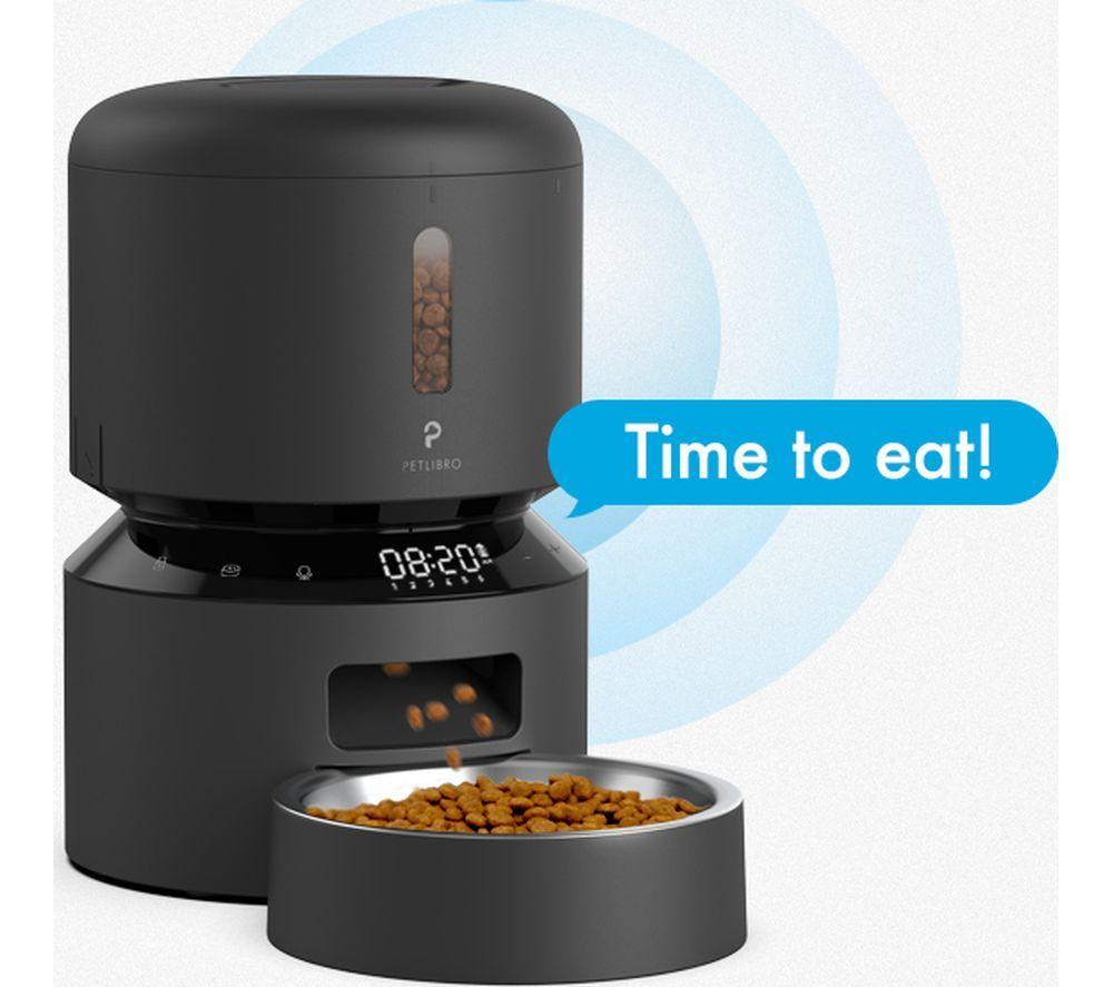 PETLIBRO Granary Automatic Pet Food Feeder - 3 Litre, Black image number 5 of 8