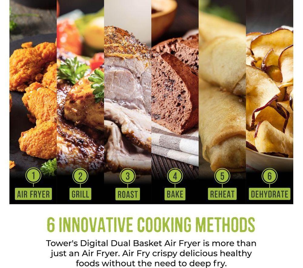 TOWER Vortx T17137 Air Fryer - Latte image number 3 of 9