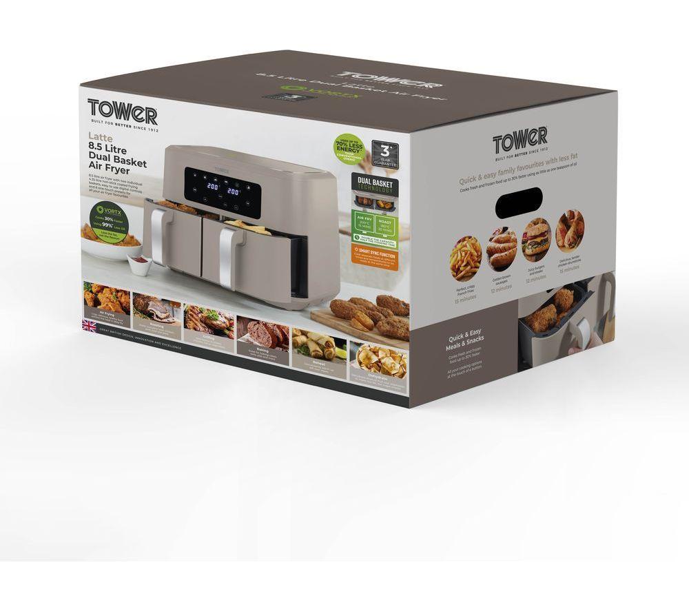 TOWER Vortx T17137 Air Fryer - Latte image number 9 of 9