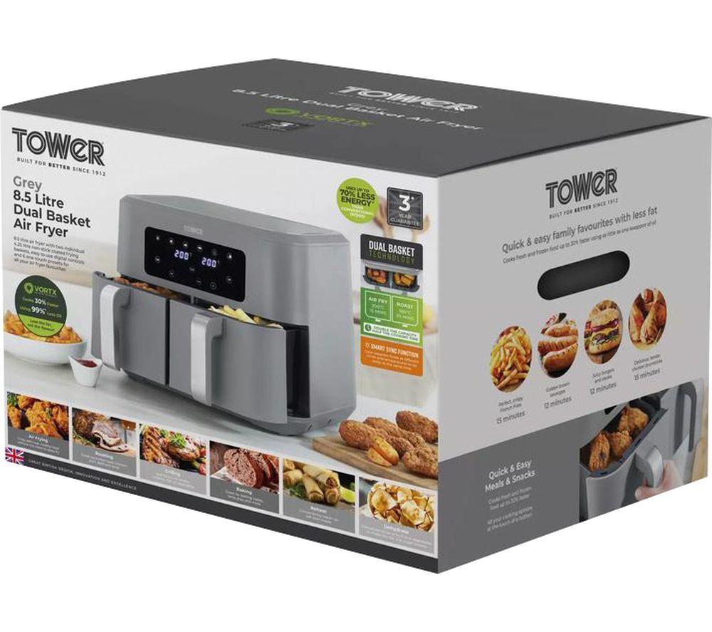 TOWER Vortx T17137CGRY Air Fryer - Grey image number 7 of 7