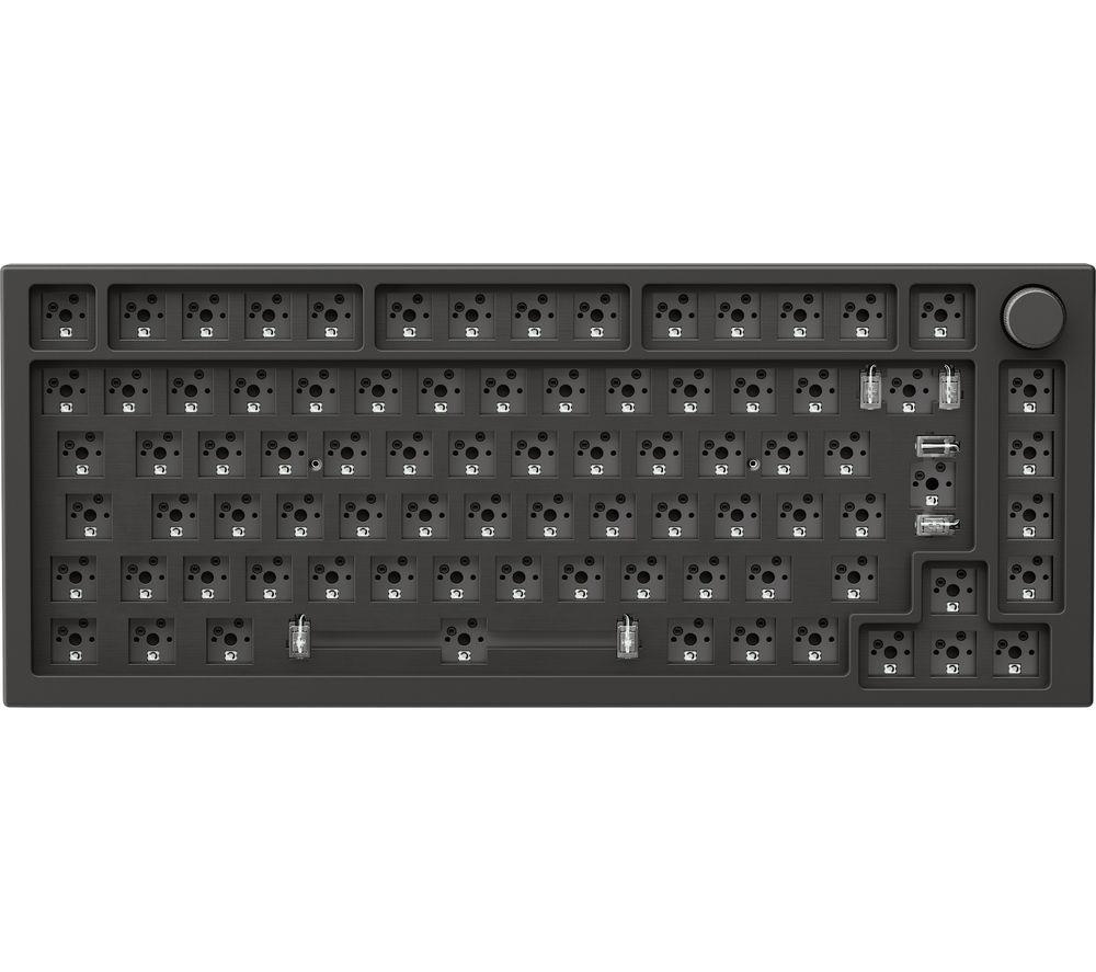 Glorious Gmmk Pro Barebones 75% Gaming Keyboard - Black, Black