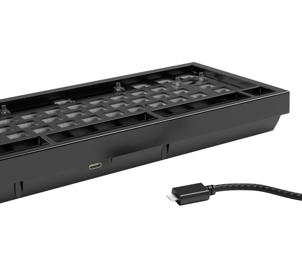 GLORIOUS GMMK PRO Barebones 75% Gaming Keyboard - Black image number 6 of 7