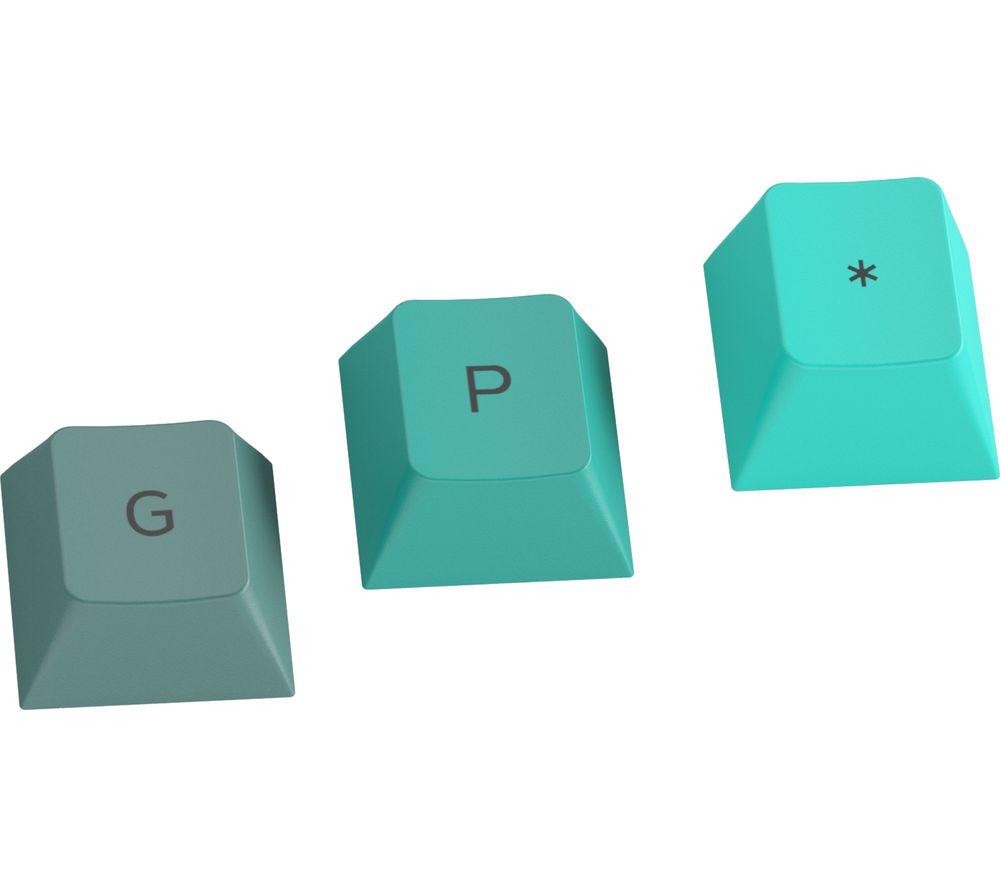 GLORIOUS GPBT Keycaps - UK Layout, Rain Forest image number 2 of 5