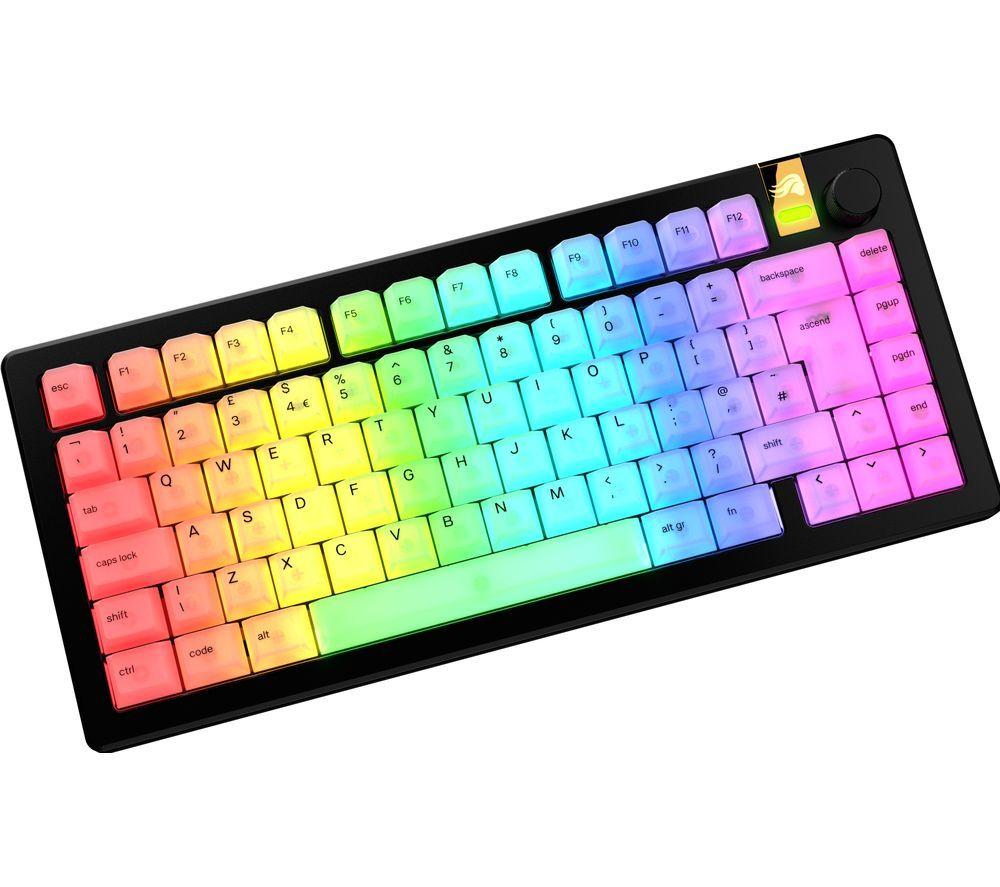 GLORIOUS Polychroma V2 RGB Keycaps - UK Layout, Translucent image number 2 of 4