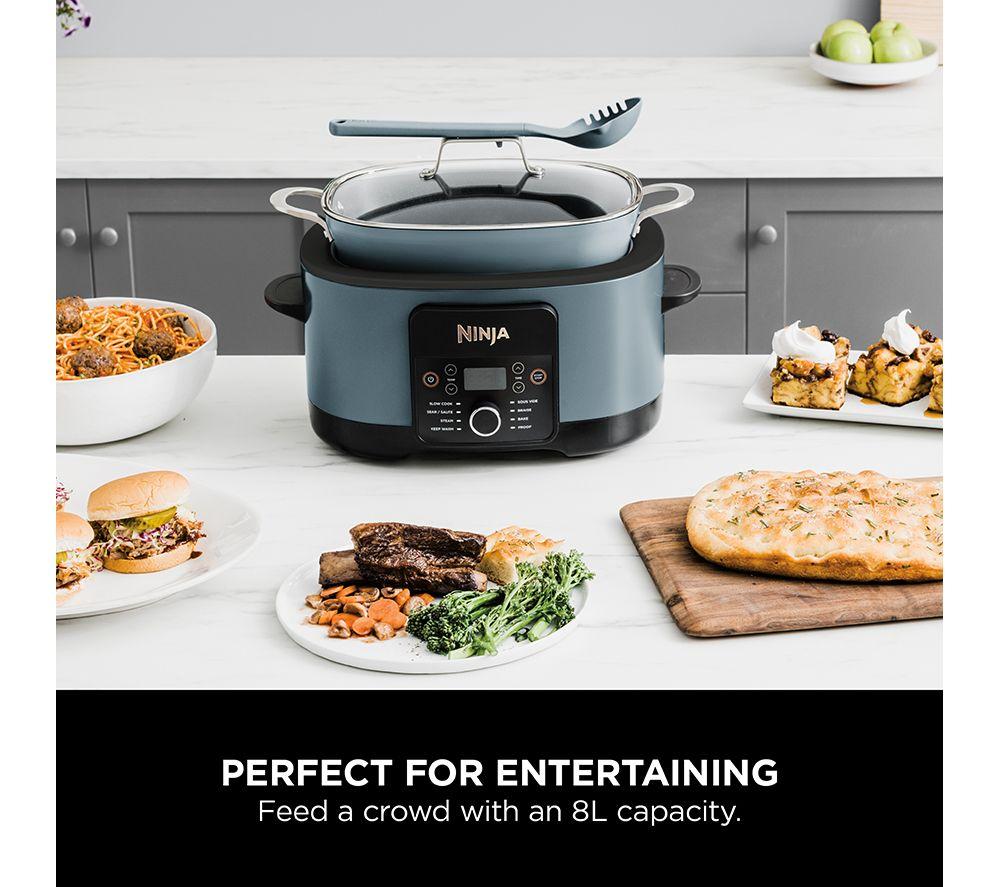 NINJA Foodi PossibleCooker MC1001UK 8-in-1 Slow Cooker - Sea Salt Grey image number 2 of 10