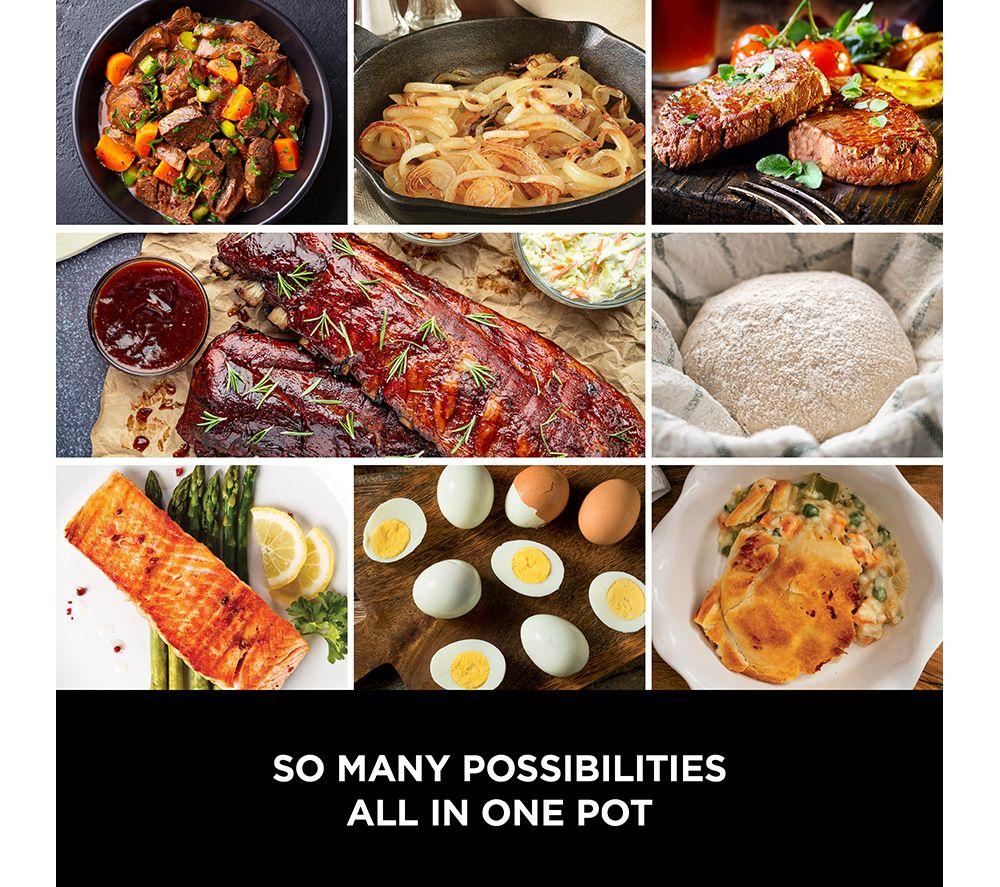 NINJA Foodi PossibleCooker MC1001UK 8-in-1 Slow Cooker - Sea Salt Grey image number 4 of 10