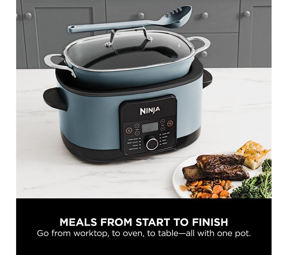 NINJA Foodi PossibleCooker MC1001UK 8-in-1 Slow Cooker - Sea Salt Grey image number 9 of 10