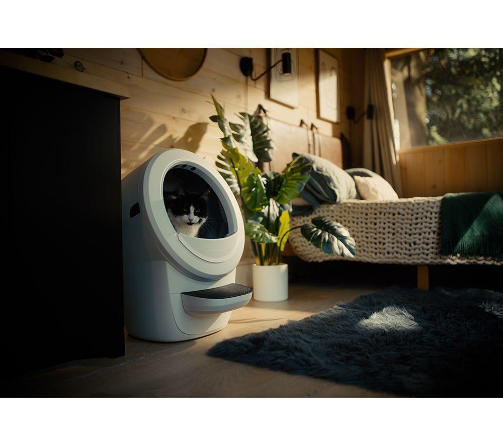 LITTER-ROBOT 4 Smart Self-Cleaning Cat Litter Tray - White image number 6 of 8