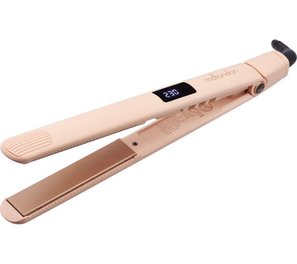 MDLONDON STRAIT Hair Straightener - Tuft Blush