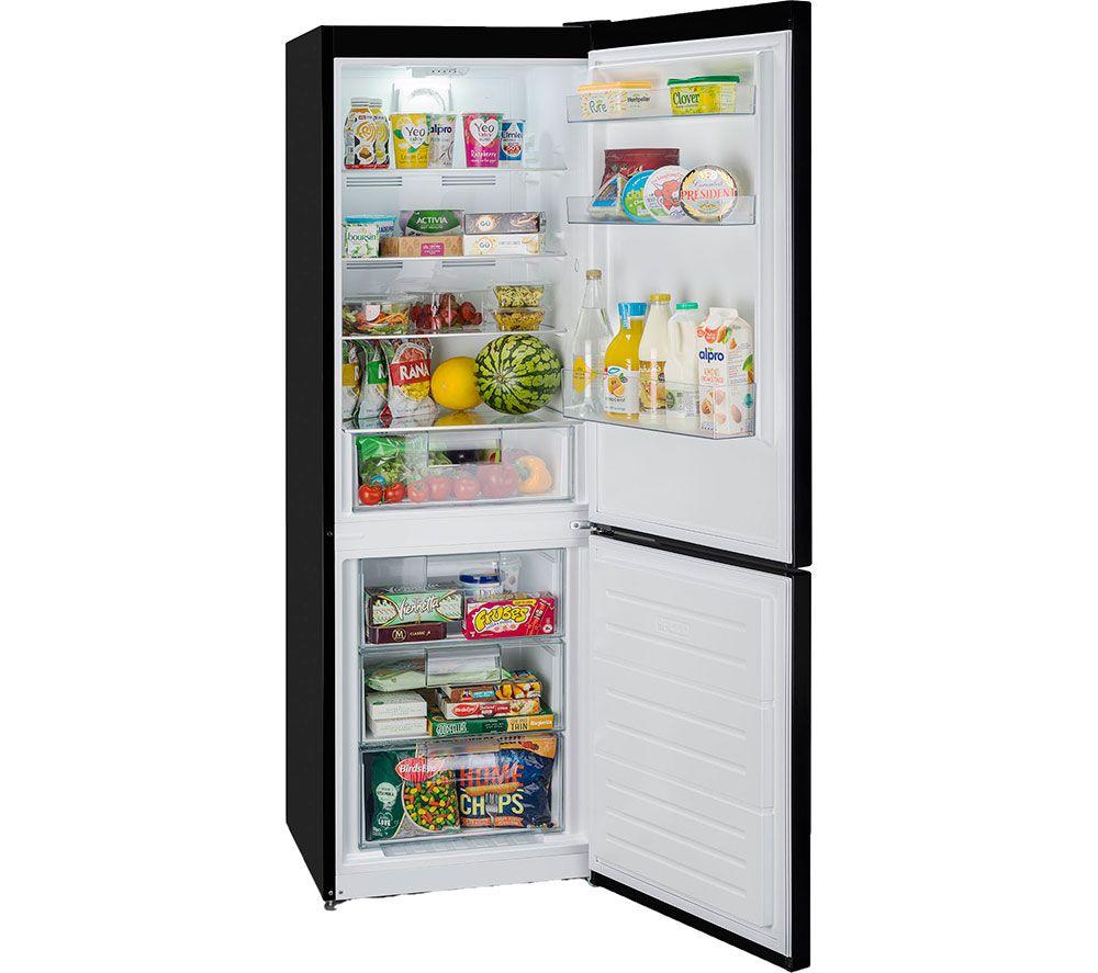 MONTPELLIER Retro MAB386EK 60/40 Fridge Freezer - Black image number 2 of 2