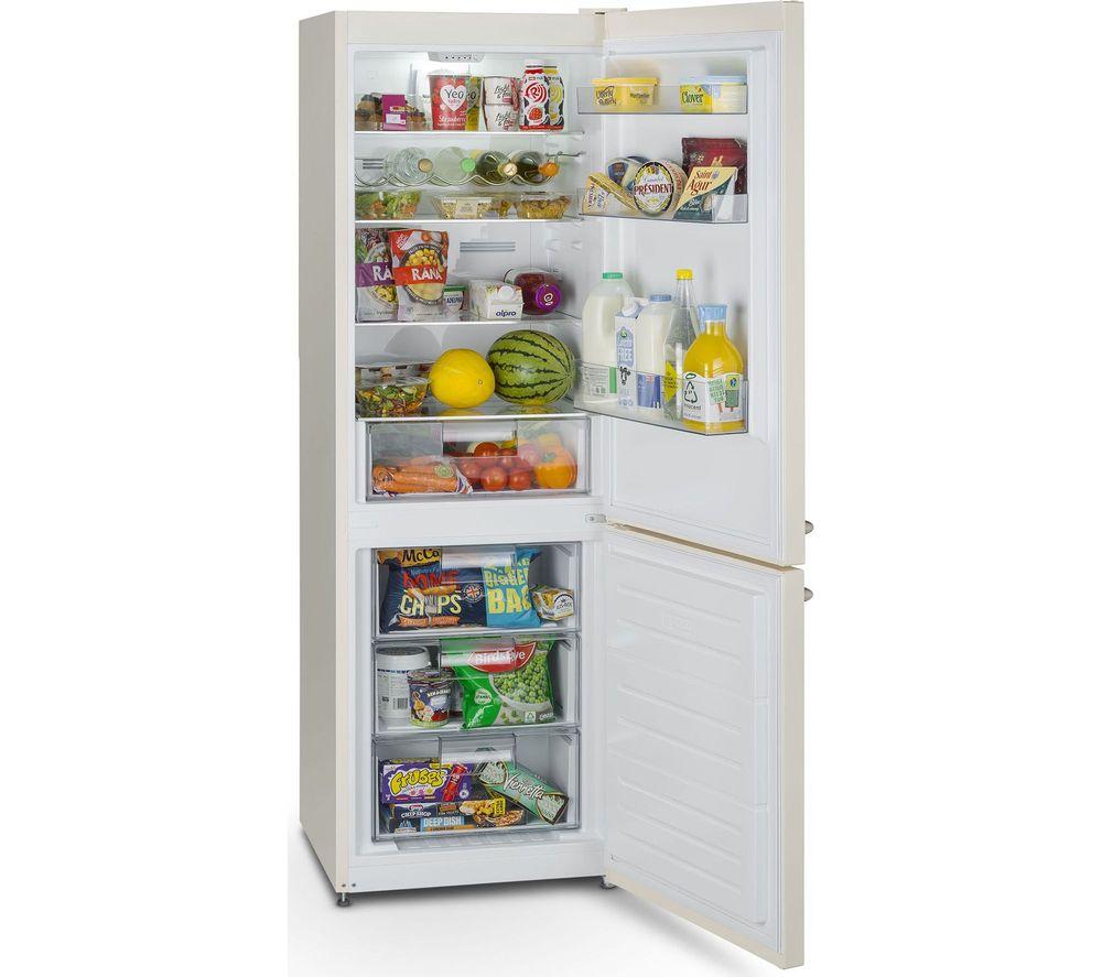 MONTPELLIER Retro MAB386EC 60/40 Fridge Freezer - Cream image number 2 of 3