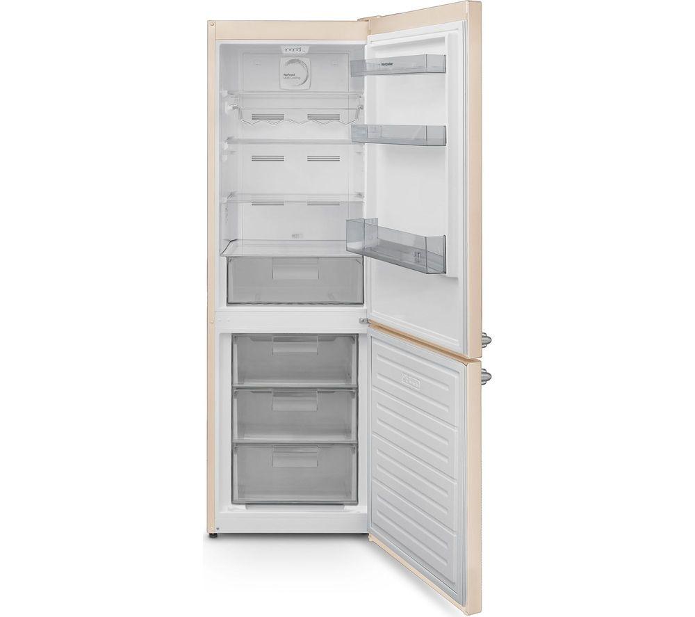 MONTPELLIER Retro MAB386EC 60/40 Fridge Freezer - Cream image number 3 of 3