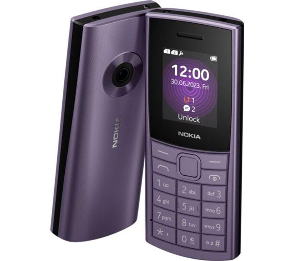 Nokia 110 - 128 Mb, Purple, Purple