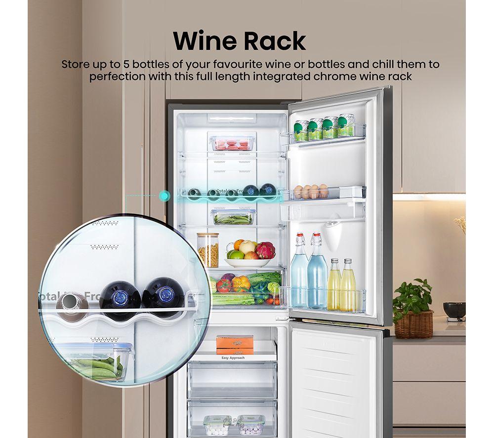 HISENSE RB327N4WBE 50/50 Fridge Freezer - Black image number 9 of 13