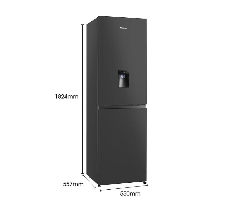 HISENSE RB327N4WBE 50/50 Fridge Freezer - Black image number 11 of 13