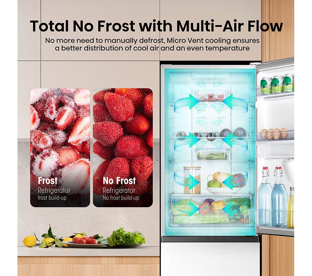 HISENSE RB327N4WWE 50/50 Fridge Freezer - White image number 6 of 15