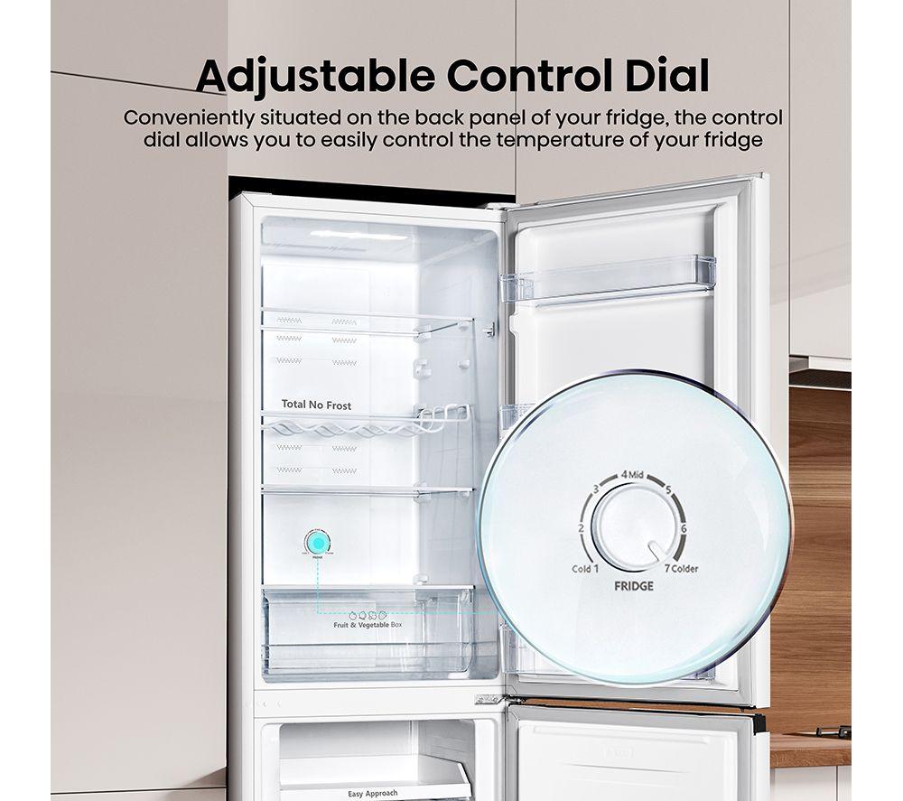 HISENSE RB327N4WWE 50/50 Fridge Freezer - White image number 10 of 15