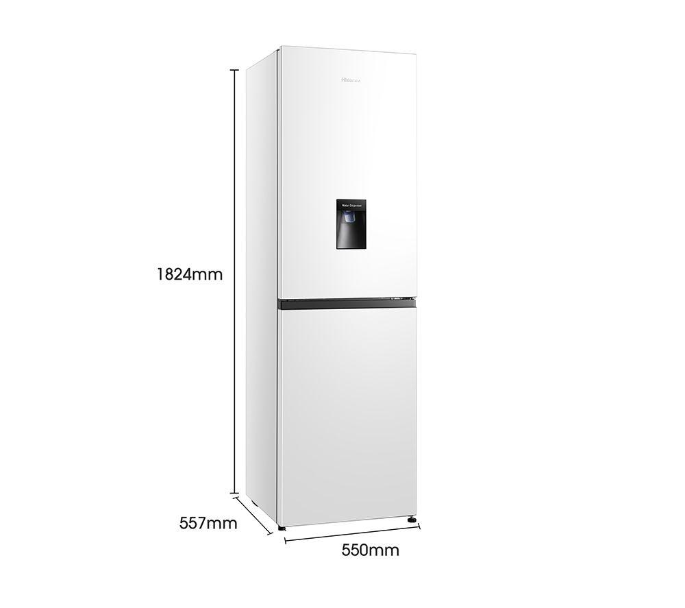 HISENSE RB327N4WWE 50/50 Fridge Freezer - White image number 12 of 15