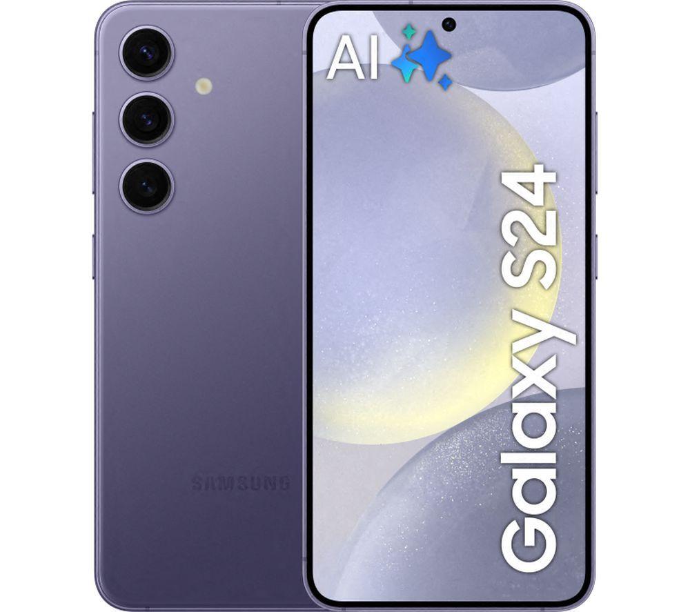 SAMSUNG Galaxy S24 - 128 GB, Cobalt Violet