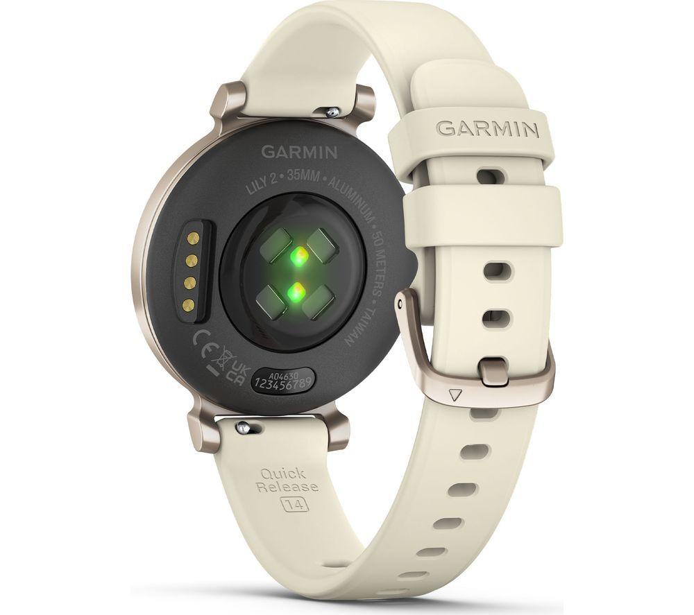 GARMIN Lily 2 Smart Watch - Cream Gold image number 9 of 15