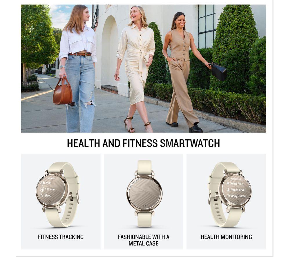 GARMIN Lily 2 Smart Watch - Cream Gold image number 10 of 15