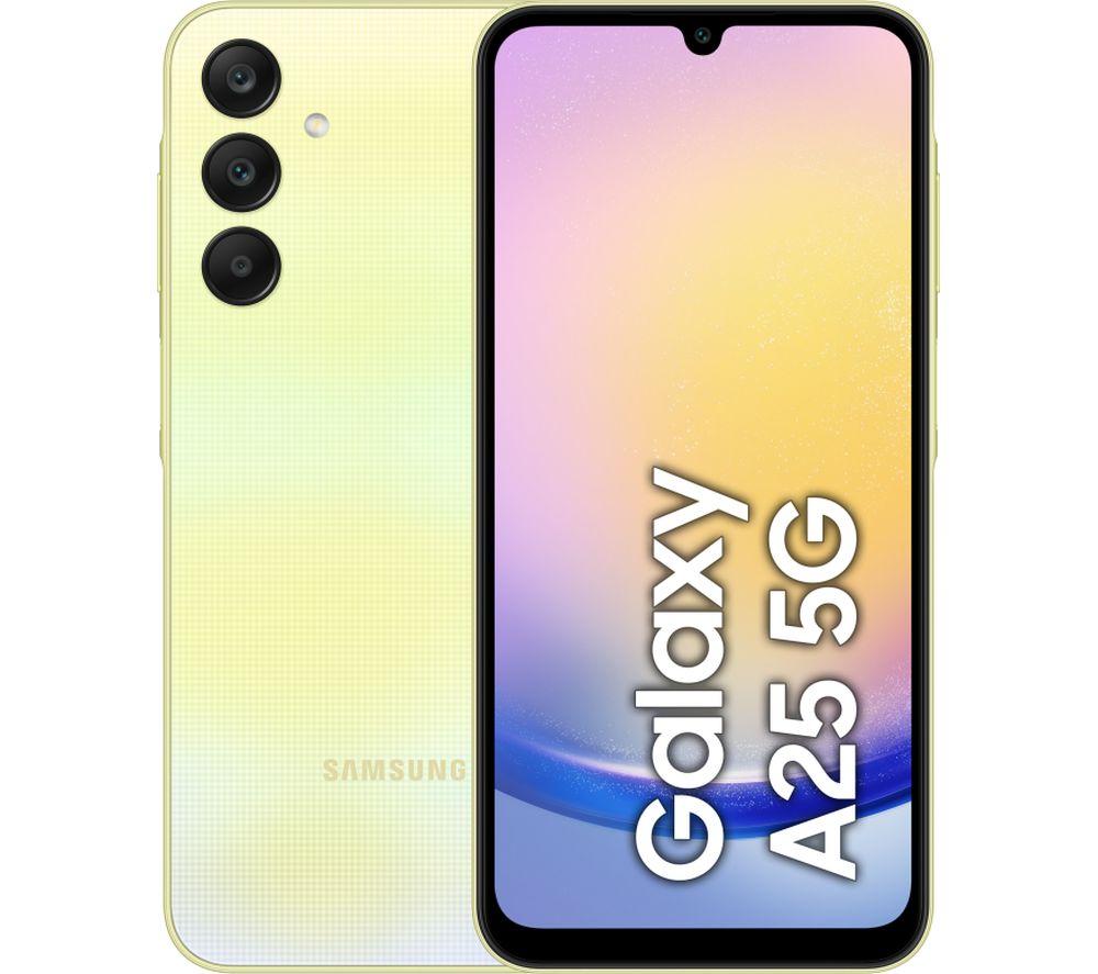 SAMSUNG Galaxy A25 5G - 128 GB, Yellow, Yellow