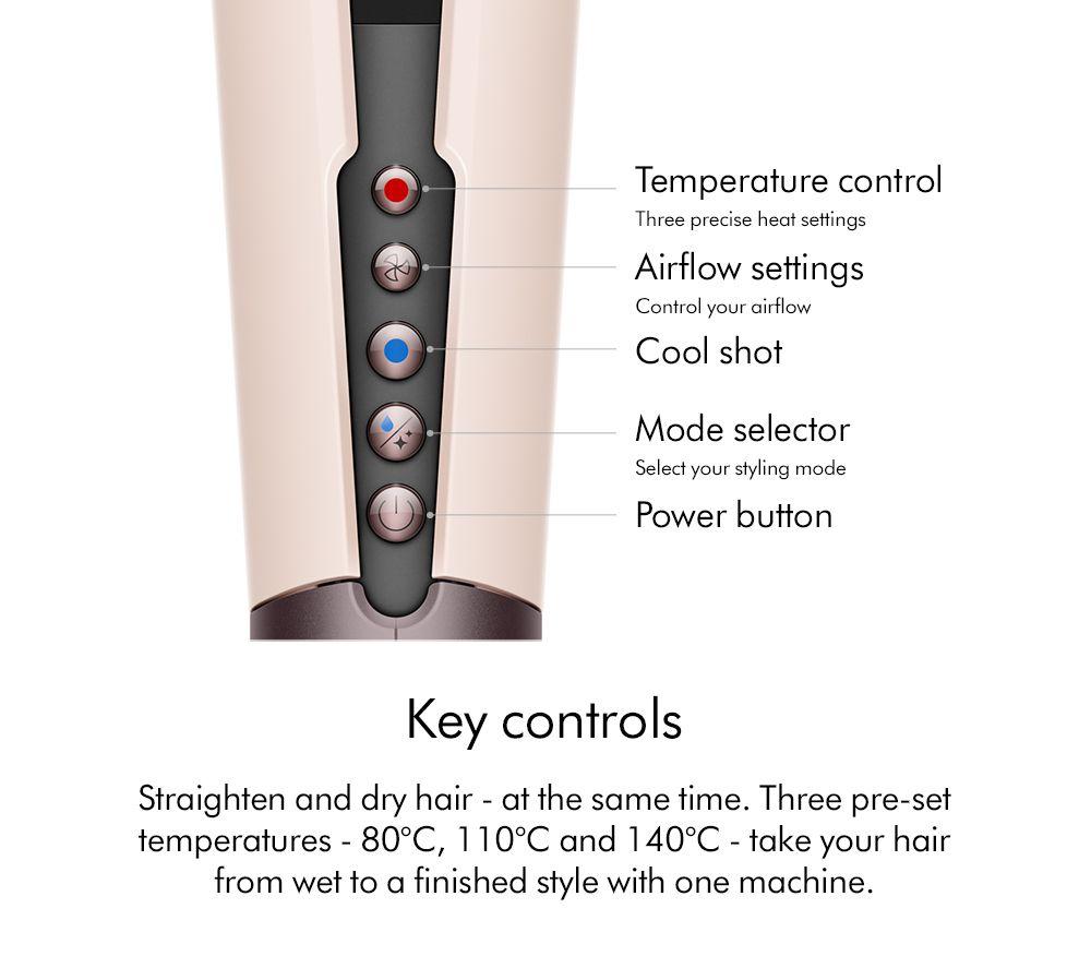 Buy DYSON Airstrait Hair Straightener - Ceramic Pink | Currys