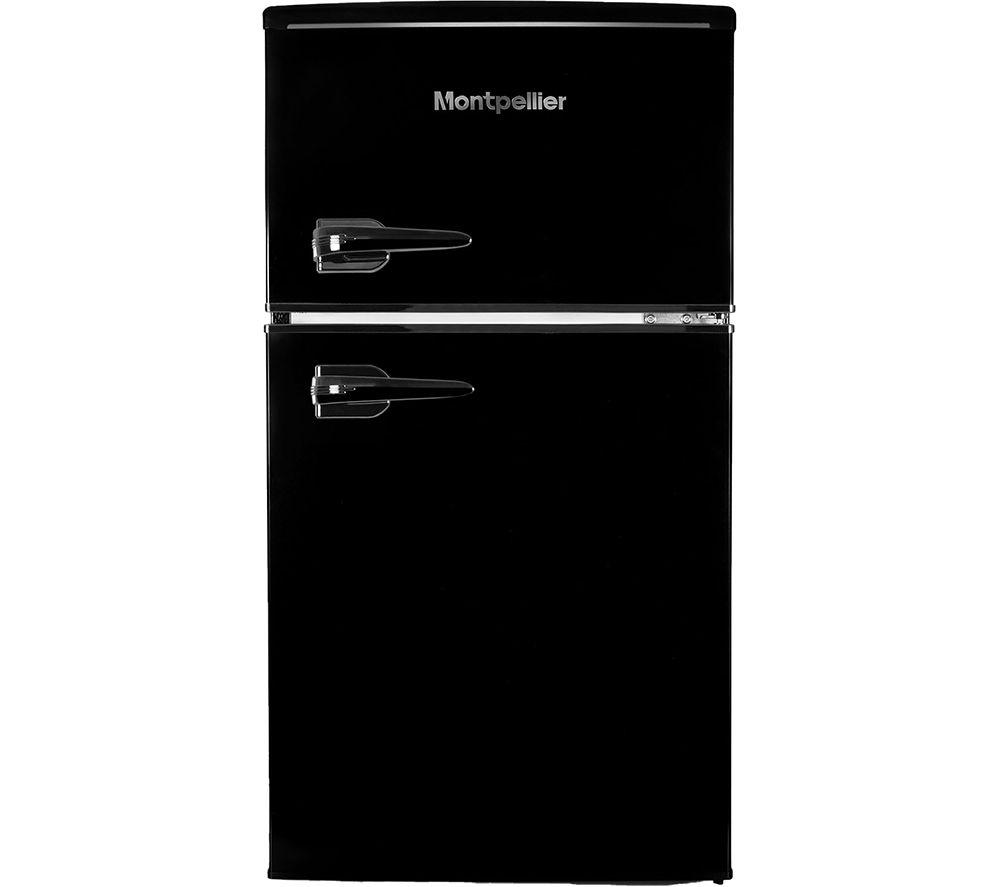 MONTPELLIER Retro MAB2035EK 80/20 Undercounter Fridge Freezer - Black